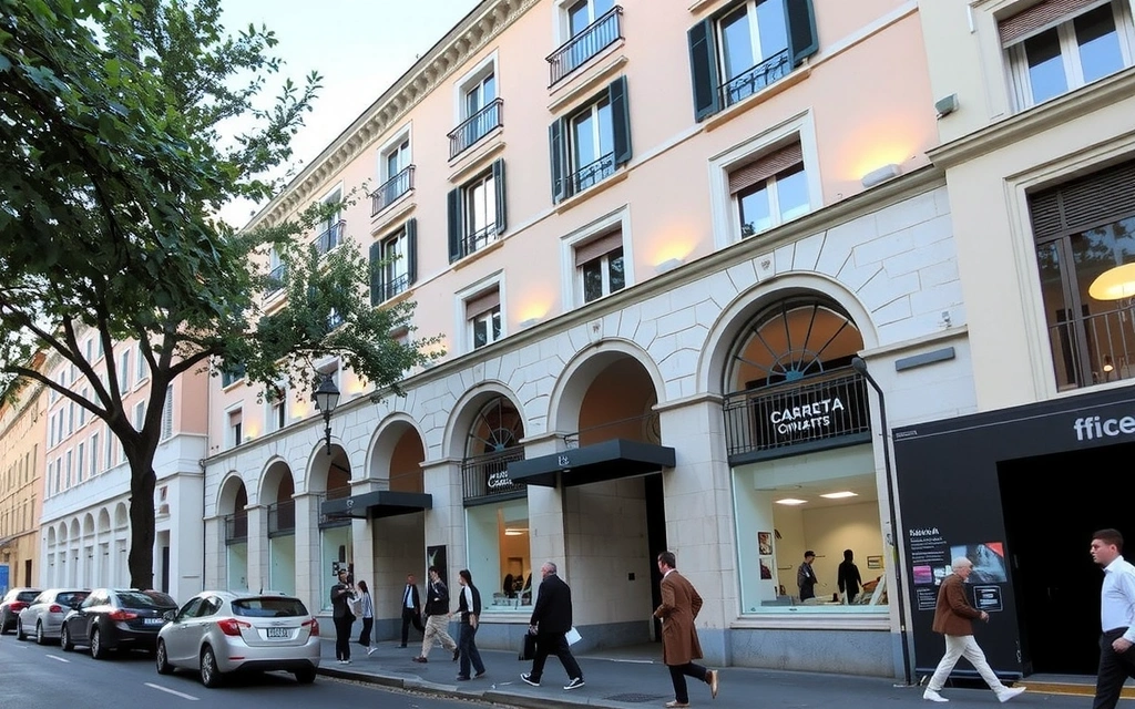 Ufficio di Luce Quotidiano in Via del Tritone, Roma