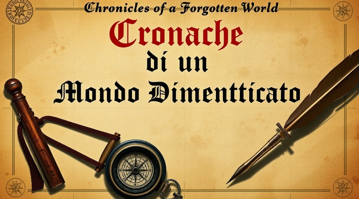Copertina del libro 'Cronache di un Mondo Dimenticato'