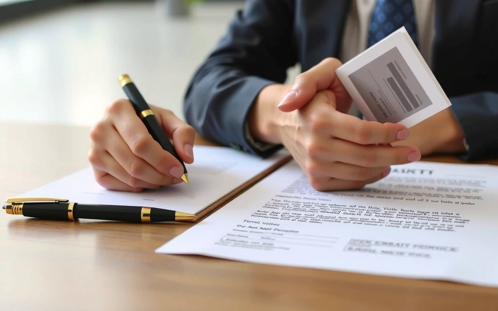 Accordo legale e firma